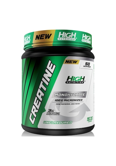 High Nutrition %100 Micronized Creatine Monohydrate 150 G 50servis 1 Serviste 3 Gr Kreatine