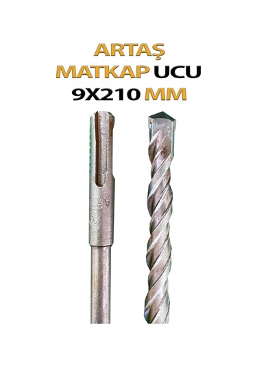 Matkap Ucu 9x210 Mm Artaş Hilti Uyumlu