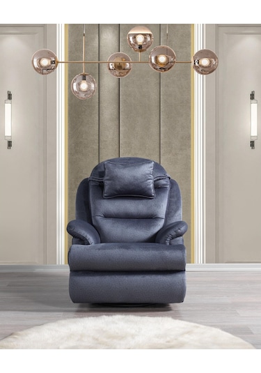 Lena Tekli Koltuk Rehome Lena Tv Koltuğu 85x97x110 Cm Füme