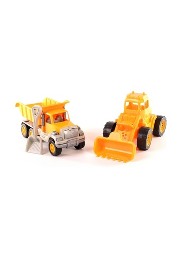 Uçar Kid 170 Oyuncak Kamyon Kepçe Kürekli 2 Li 9x26 Cm