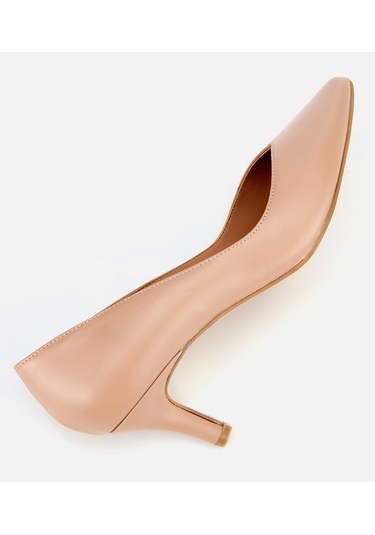 Hotiç Kadın Deri Bej İnce Topuklu Stiletto 01ayh312520a330 01ayh312520a330 Bej