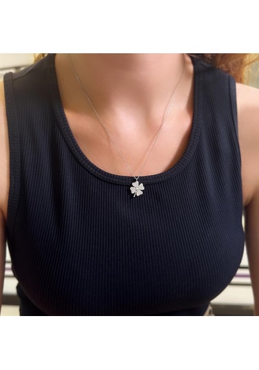 Stela Yonca Gümüş Kolye