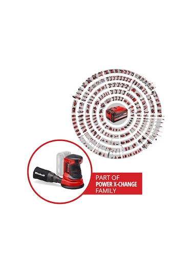 Einhell TE-RS 18 Li-Solo Akülü Eksantrik Zımpara - 4462010