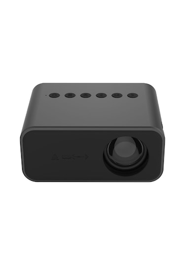 Springsun Film Projektörü Yt500 324x240p Mini Projektör Ev Taşınabilir Projektör Mini Akıllı Projektör