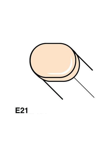 Copic Sketch Marker - E21 - Soft Sun