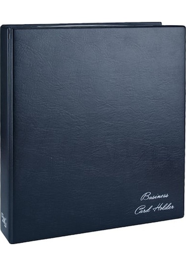 Kartvizit Albümü 8 Sıralı 192 Kartlık 25x26,5 Cm