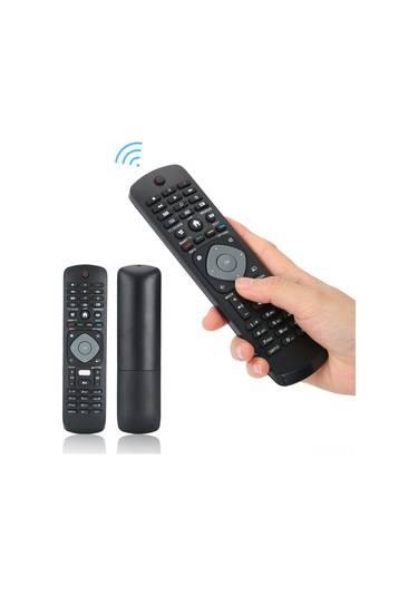 Konesam Philips Tv Kumandasını Değiştirin Hof16h303gpd24 Uyumlu Netflix Tuşlu 398gr08b Abs Malzeme Pil Dahil Değil