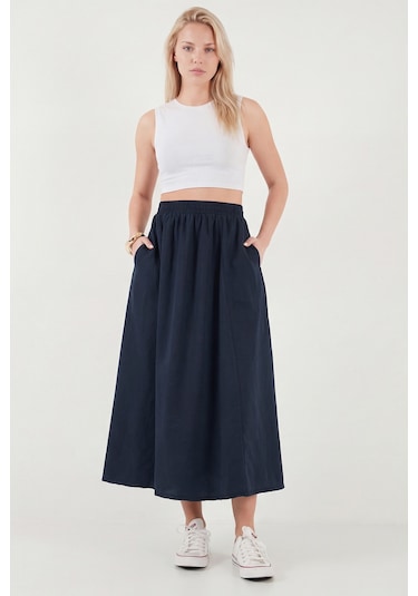 Lela Bayan Etek 668ye4449 Lacivert