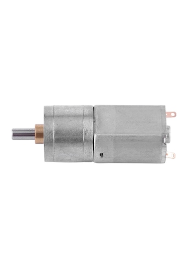 Wezone 12v Dc 200rpm Yüksek Tork Tam Metal Dişli Motor, 20mm Dış Çaplı Azaltmalı Girişimli Motor