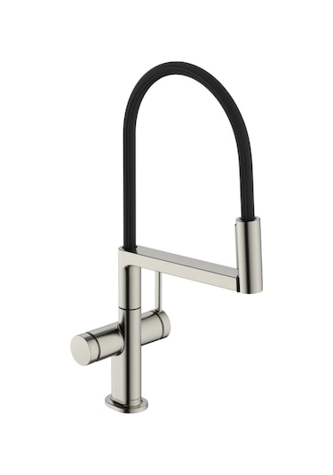 Hansgrohe Talis Select M54 210 3 Jet Powderspray Paslanmaz Çelik Eviye Bataryası