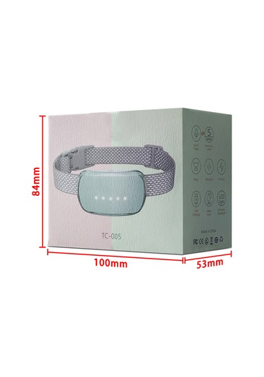 Geeroyoo Köpek Eğitim İçin Dokunmatif Havlama Önleyici, Ip67 Su Geçirmez, Siyah Renk