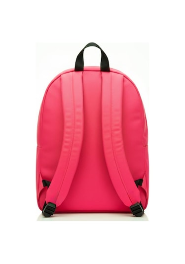 Yuga İki Gözlü Sırt Çantası Neon Pembe Pembe