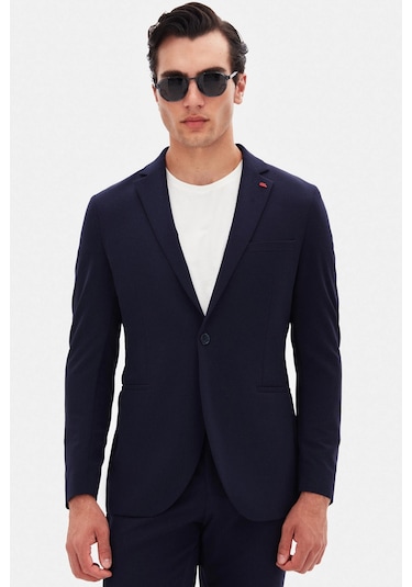 Twn Slim Fit Lacivert Düz Takim Elbise 4ec05e301545m 101