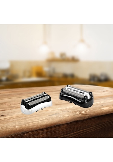 Xiaaokeji Braun 21b 3 Serisi 300s 301s,c İçin Yedek Elektrikli Tıraş Makinesi Başlığı