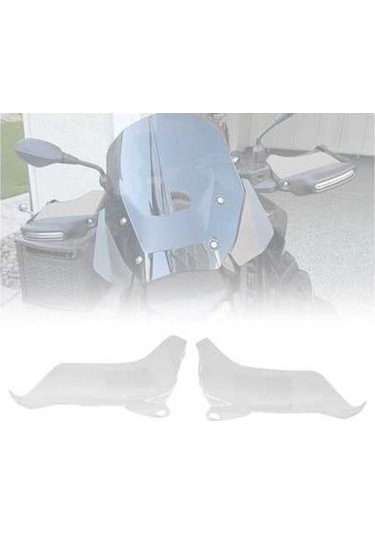 Dancemonkey R1300gs 2023-2024 İçin Yeni Tasarım Eldiven Koruyucu, Siyah/şeffaf Gri