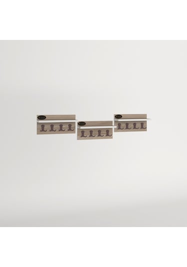 Kenzlife Elbise Askılığı Karayemiş3 Crd 26 114 12 Vestiyer Portmanto Askı Askılık 12 Adet Askı Ahşap