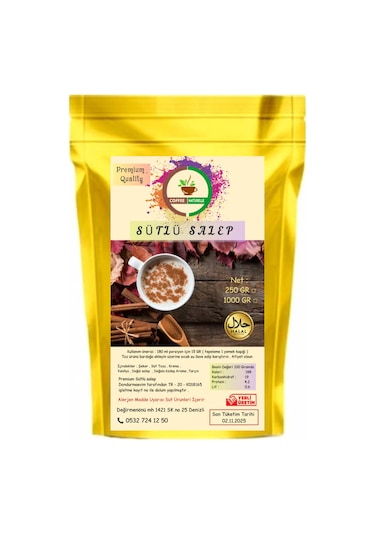 Coffee Naturelle Sütlü Salep 1 KG