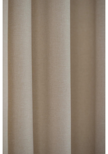 Olea 140x270 Cm 2 Adet Fon Perde Ekru