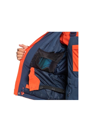 Quıksılver Quiksilver Mission Solid Youth Erkek Çocuk Snowboard Ceketi Nze0 Renkli