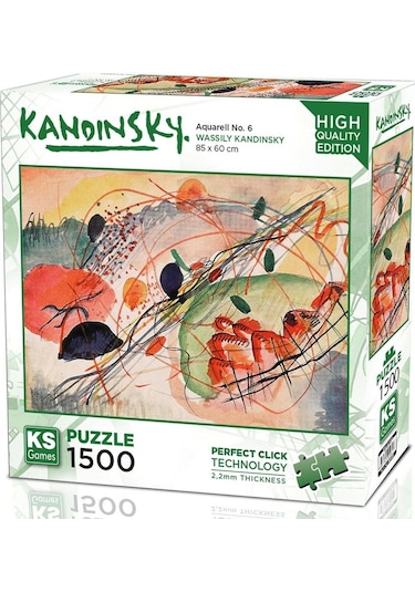 Ks Games 1500 Parça Aquarell No 6 Puzzle