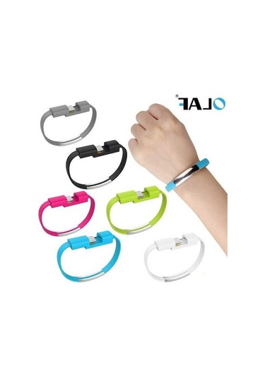 Prestigegoods Olaf Mikro Usb Bilezik Kablo, İphone Uyumlu Xs Max Xr 6s 7 Ve Android C Tipi Telefonlar İçin Şarj Ve Senkronizasyon