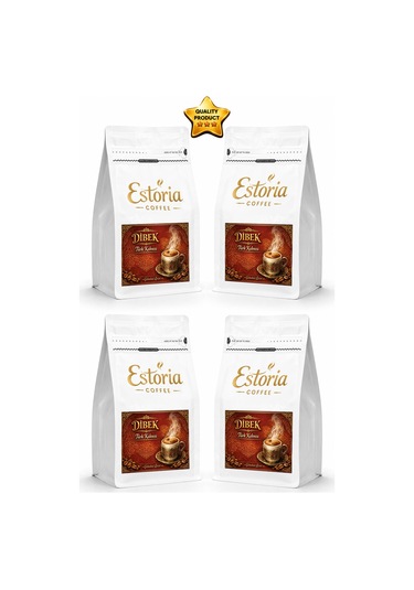 Dibek Kahvesi 4x250g Öğütülmüş Kahve 1000g