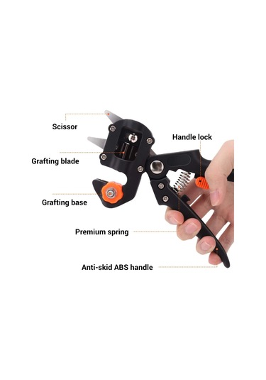 Singree Meyve Ağaçları Ve Asmalar İçin Çok Amaçlı Bahçe Aşılama Makası - V/u/ω Bıçaklı