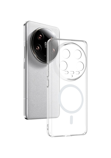 Nihcase Xiaomi 14 Ultra Kılıf London Pc Sert M-safe Şarj Özellikli Kapak
