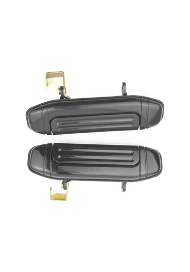 Yaozixa Mitsubishi Pajero V46 V31 V32 V33 1992-2000 Abs + Metal Dış Kapı Kolu, Ön-arka Sol-sağ, Dayanıklı, Kolay Kurulum Siyah