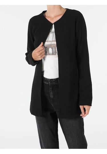 Colin's Regular Fit Siyah Kadın Ceket CL1055762_Q1.V2_BLK