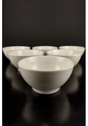 Digithome Semazen 6 Lı Porselen Salata Servis Kasesi 14 Cm Tl4052488