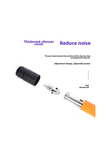 Geeksen Kompakt Mini Çivi Atıcı 0.57kg - Tavan, Pencere, Klima Montajı İçin 50 Çivi + Gereç Kutusu