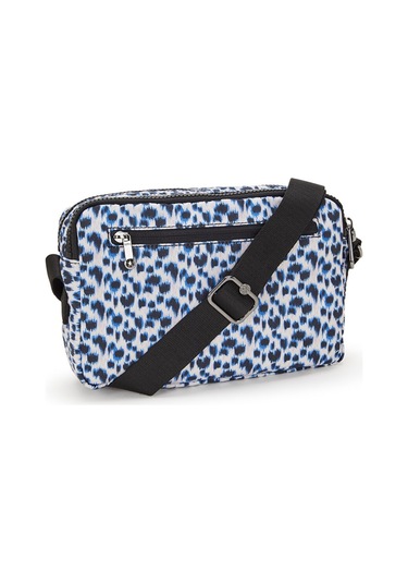 Kıplıng Abanu M Orta Boy Omuz Çantası Desenli Curıous Leopard Çok Renkli