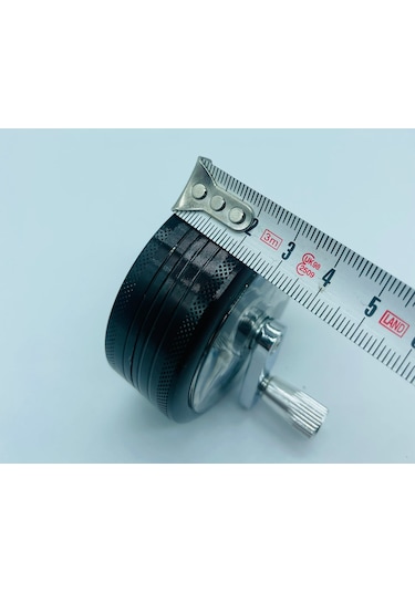 Çelik Metal 2parça Tutun Öğütücü Tutmaçlı Grinder //65mm-aly275