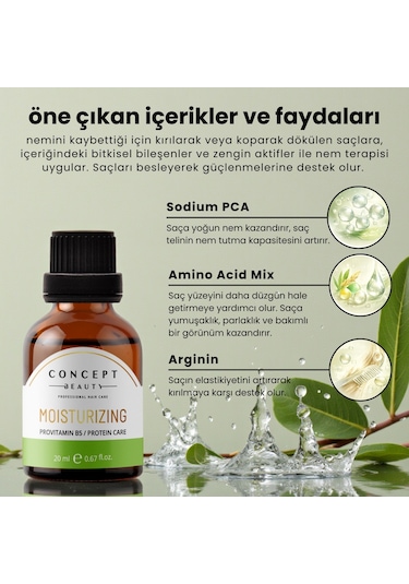Concept Beauty Moisturizing Nemlendirici Shot 20 ML