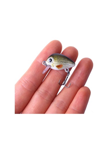 Teltree 1.5g Gerçekçi Tasarım Mini Yem Kutusu, Dayanıklı Malzeme İle Yapılmış, Tüm Av Ortamları İçin Uygun Liyak Av Yemi Seti Set 2