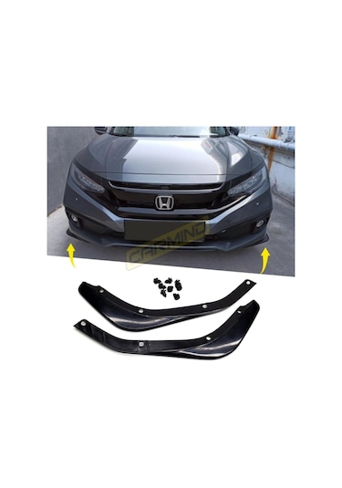 Honda Civic Fc5 Ön Tampon Altı Flap 2016-2019