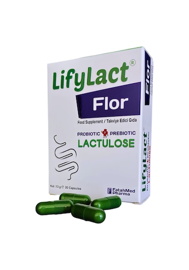 Lifylact Flor Probiyotik 20 Kapsül