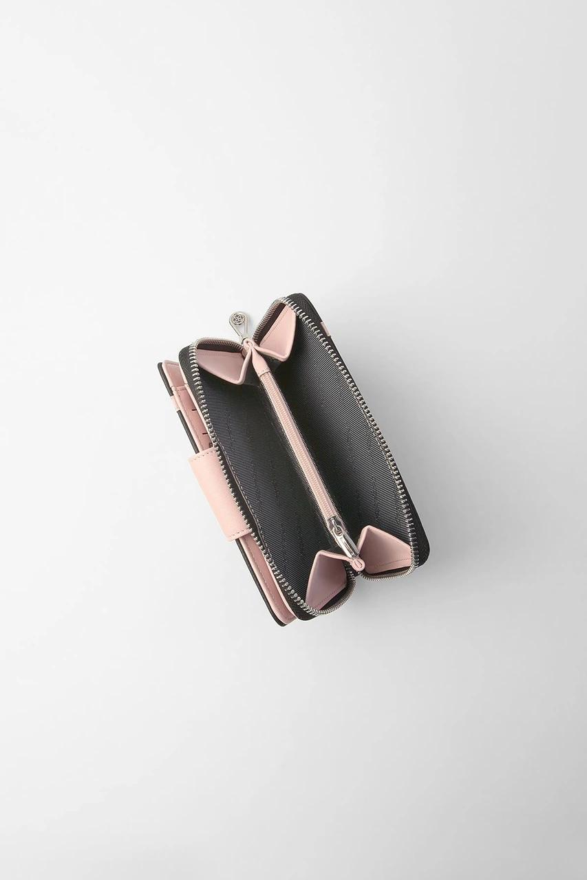 Cengiz Pakel Orta Boy Kadın Cüzdan 65295m - Siyah/pudra 65295m-siyah-pudra