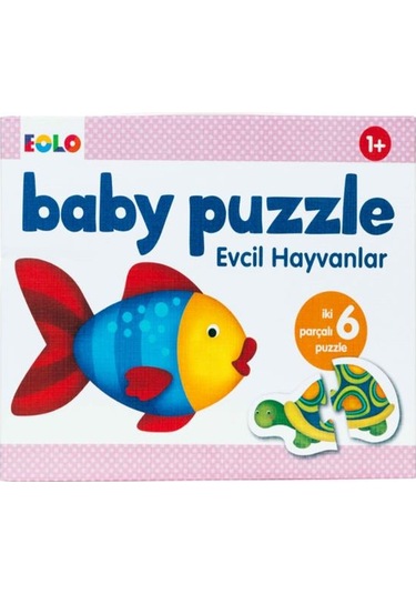 +1 Yaş Evcil Hayvanlar Baby Puzzle (Eolo)