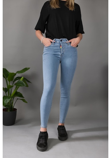 Barmore Holy Moly Mavi Kadin Denim Mavi