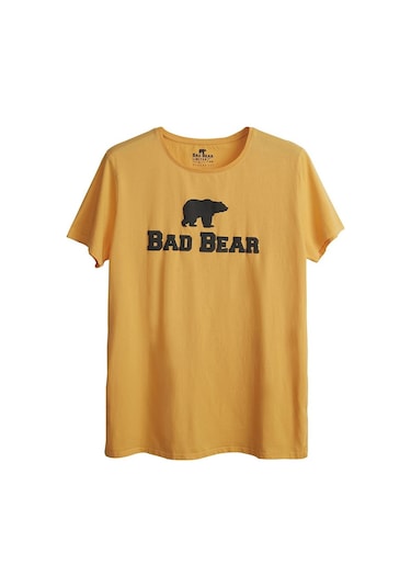 Bad Bear Erkek Tişört Bad Bear Tee-21880 Sarı