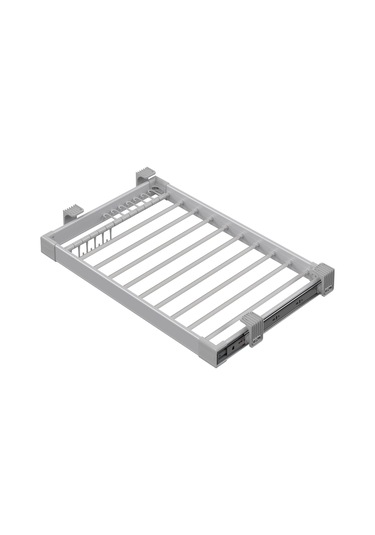 Starax Pantolonluk. Kemerlik. Kravatlık Teleskopik Frenli 75cm Gr Gri