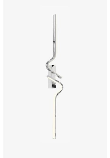 Modern Minimalist Şerit Led Duvar Aplik 2476-s59-4u-gt Krom