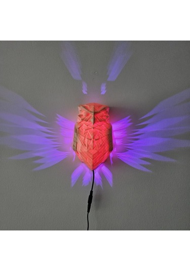 Jetjest Baykuş Figürlü Rgb Led Gece Lambası