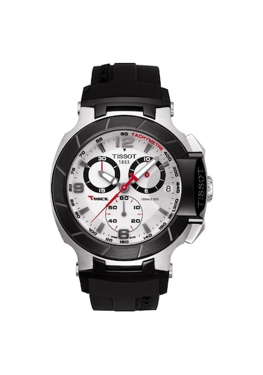 Tissot Trace Uyumlu Siyah Silikon Kordon
