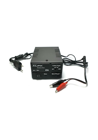Alpa 452521586 6V - 12V  2A Akü Şarj Cihazı