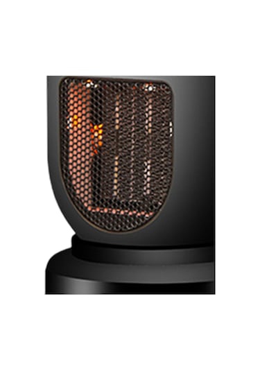 Suntek Mini Kişisel Masaüstü Elektrikli Isıtıcı İç Siyah