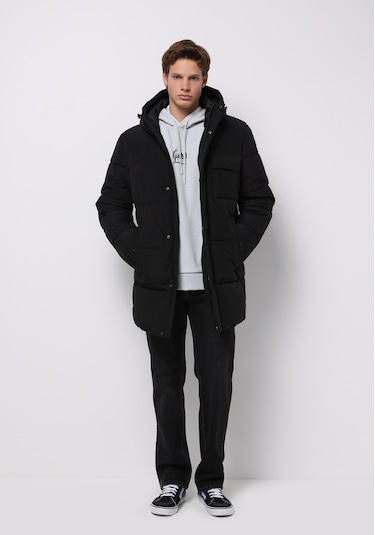 Colins Regular Fit Erkek Siyah Kaban Cl1076393 Q1.v1 Blk Siyah