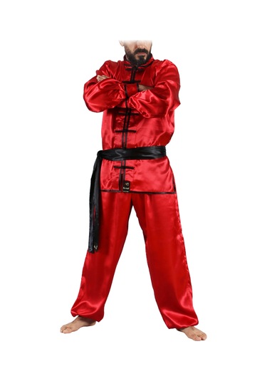 Dosmai Wushu Çençuan Elbisesi Kırmızı Vs090 Kırmızı